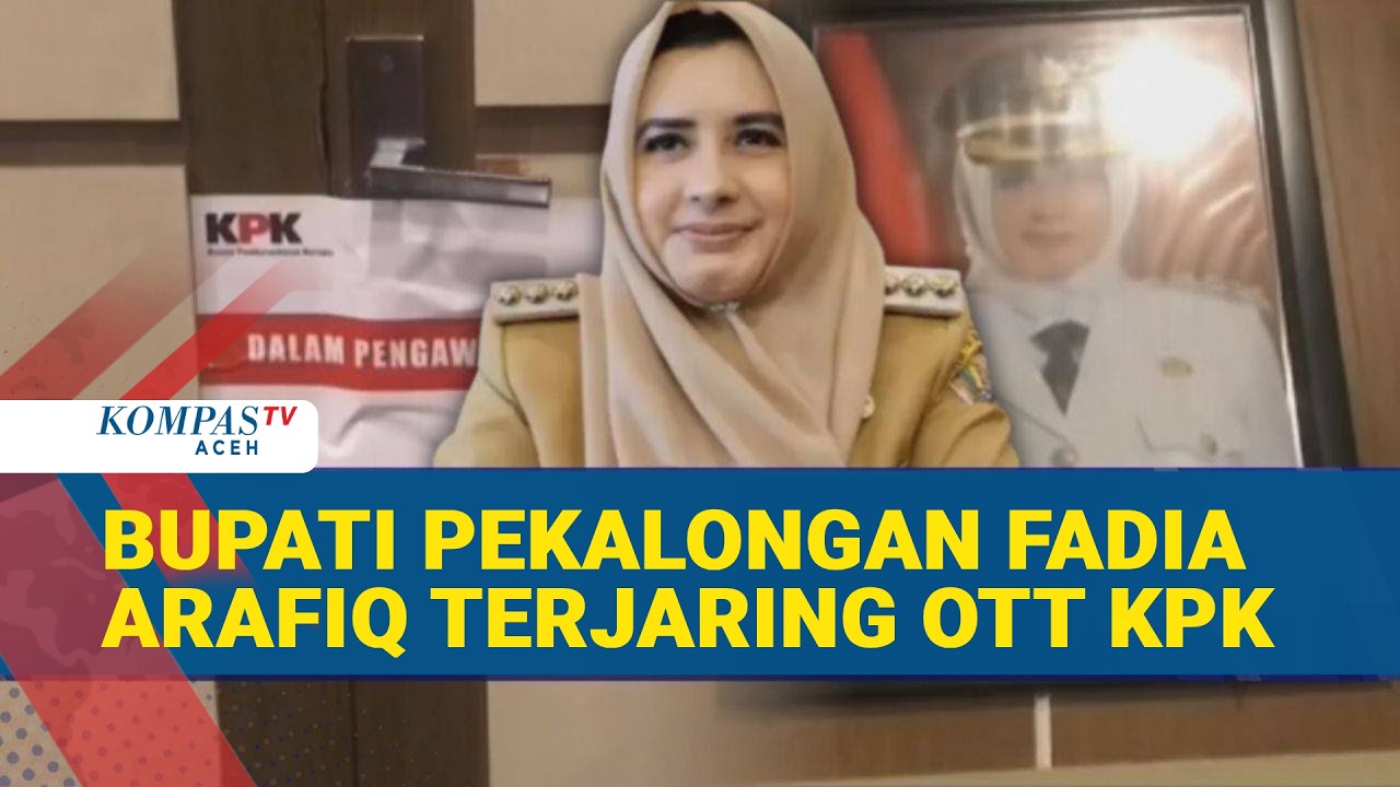 OTT KPK, Kantor Bupati Pekalongan Fadia Arafiq Dipasangi Garis Segel