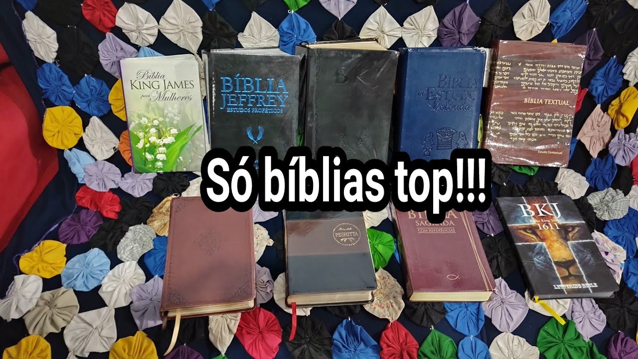 B&iacute;blias publicadas pela BV books