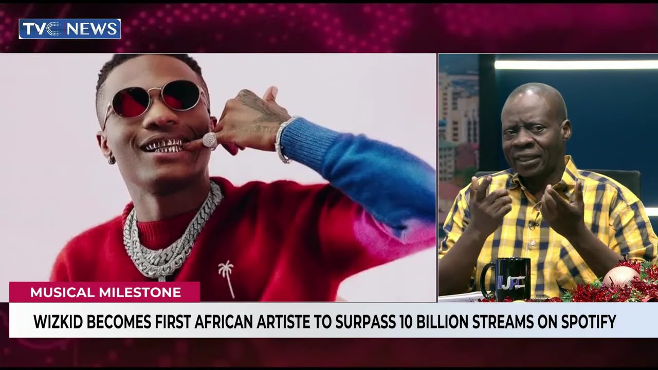 Wizkid Becomes First African Artiste To Surpass 10 Billion Streams On Spotify