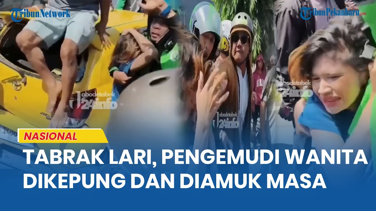 Tabrak Lari di Makassar, Pelaku Terjebak Jalan Buntu dan Dikepung Warga