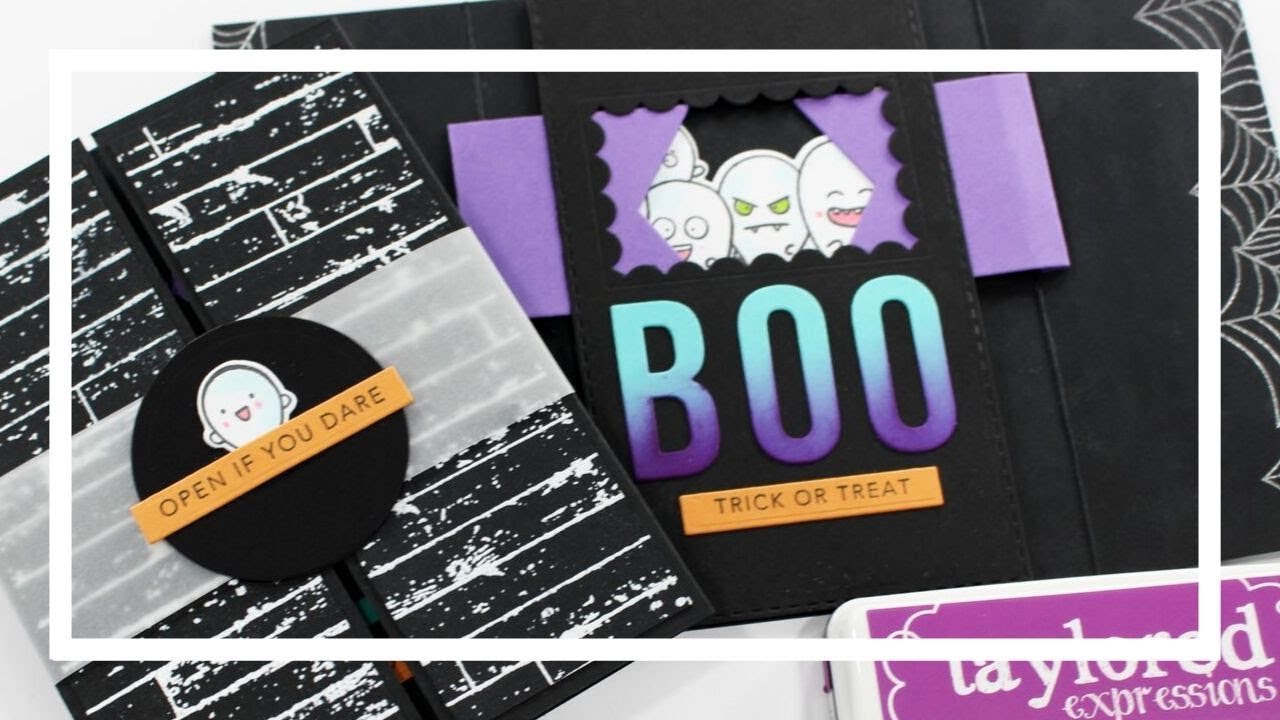 Interactive Halloween Gatefold Card | Taylored Expressions