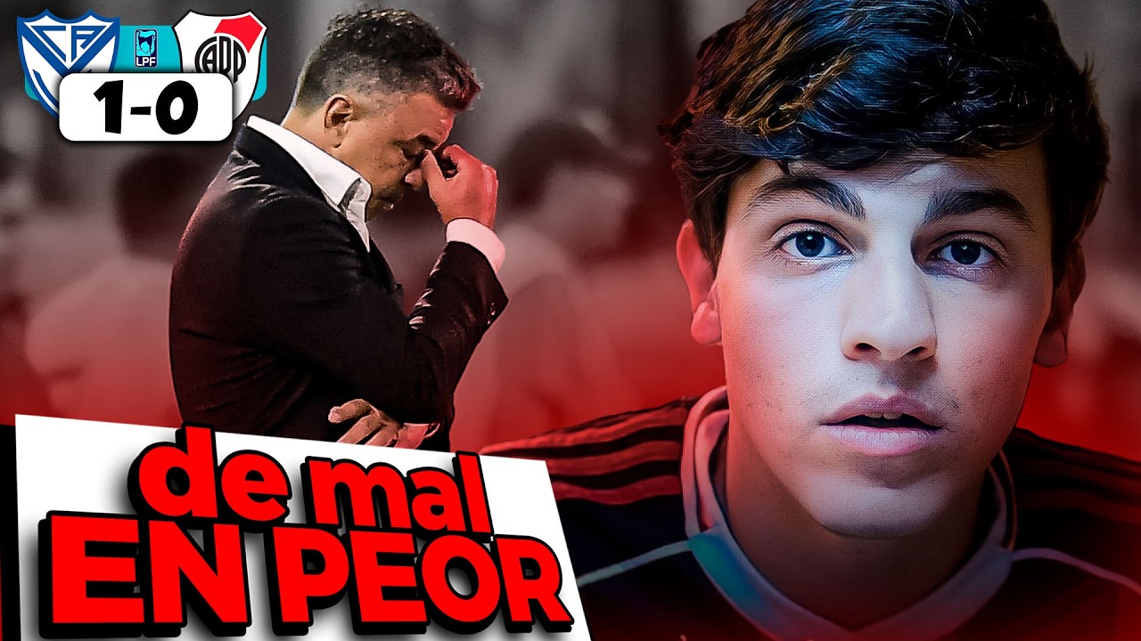 RENUNCIÁ GALLARDO | RIVER 0-1 VELEZ Fecha 6 Apertura