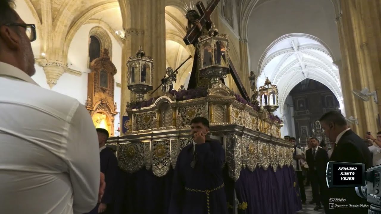 EXTRAORDINARIA N.P.J NAZARENO VEJER DE LA FRONTERA 2025. MARCHA: A JESÚS POR MARÍA.