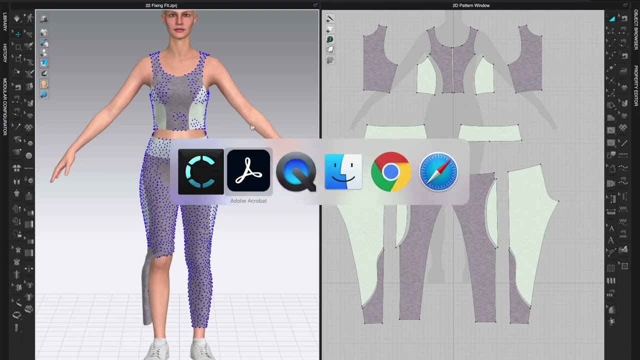 Garment Fit Maps for better fit in CLO3D