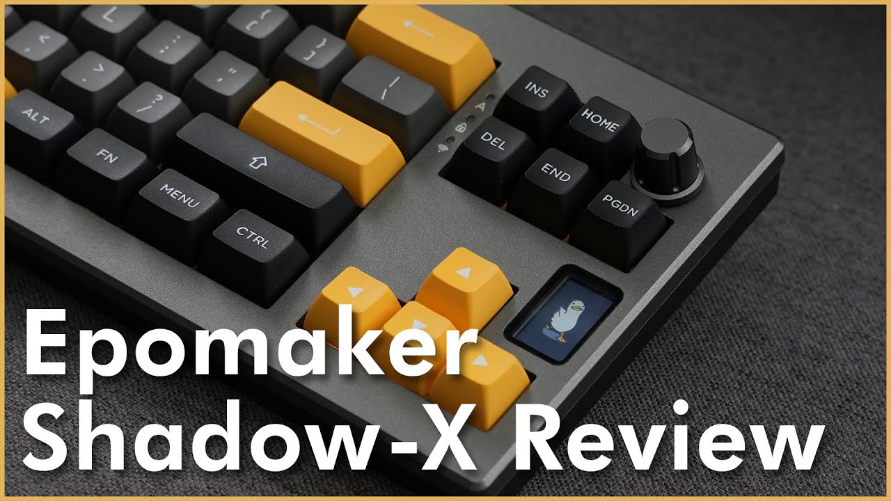 Epomaker Shadow-X Review | A Budget FRL TKL With A Screen
