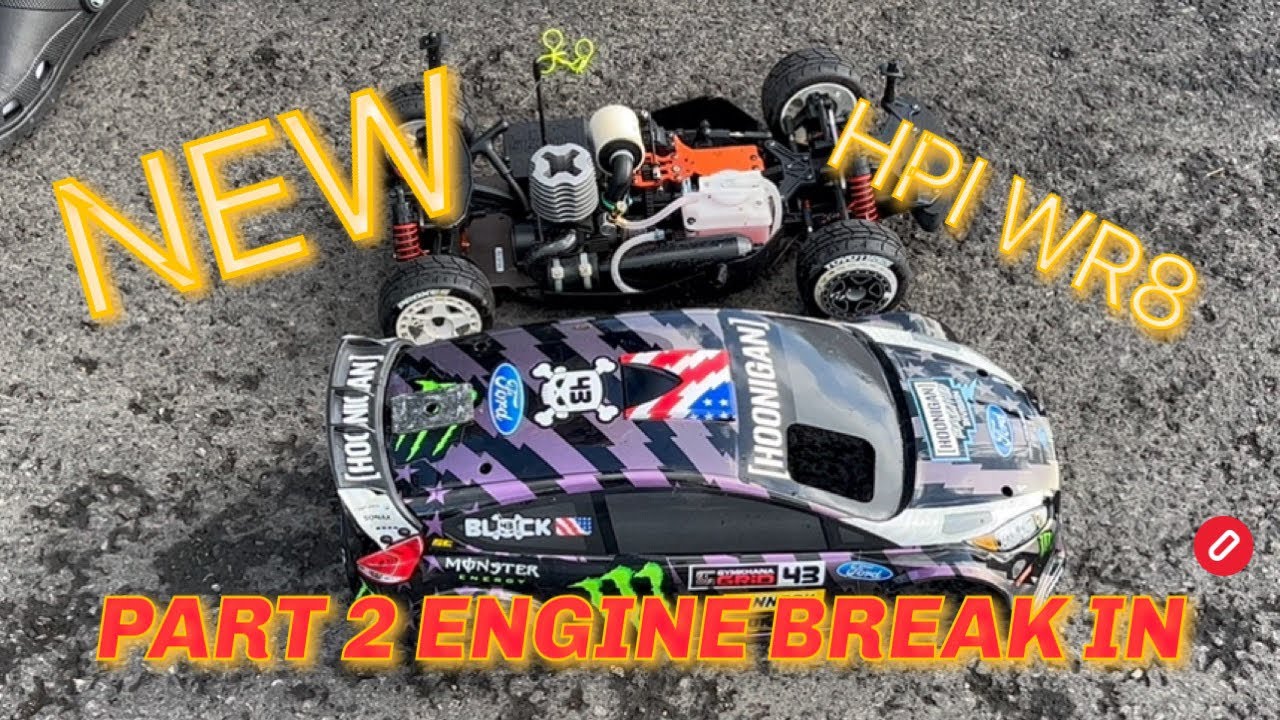 Hpi WR8: See What Happens in Part 2 of the Engine Break In!