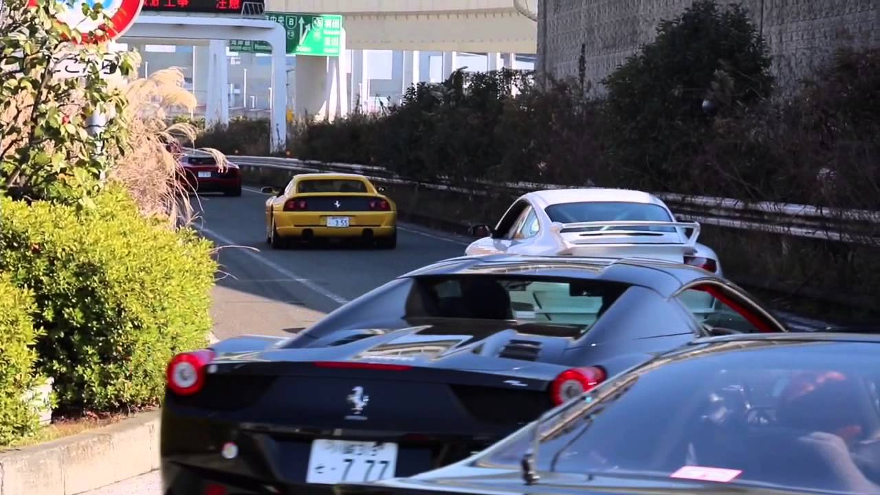 【大黒PA】スーパーカー加速サウンド