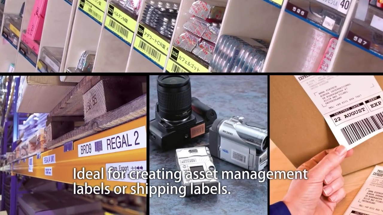 Label Printer Solutions with Brother P-touch Editor (Label Design Software)