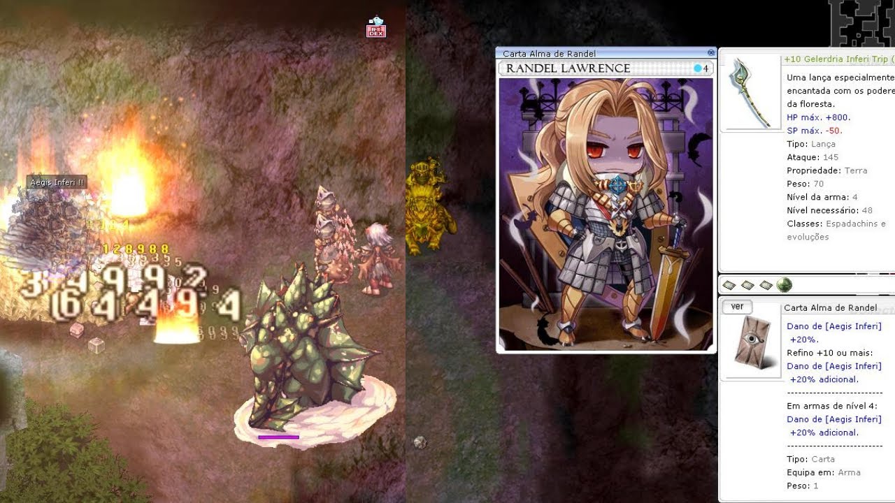 Guardi&atilde;o Real | +10 Gelerdria Inferi Trip | Cheff&ecirc;nia 2020-2021 | Ragnarok Online | Valhalla