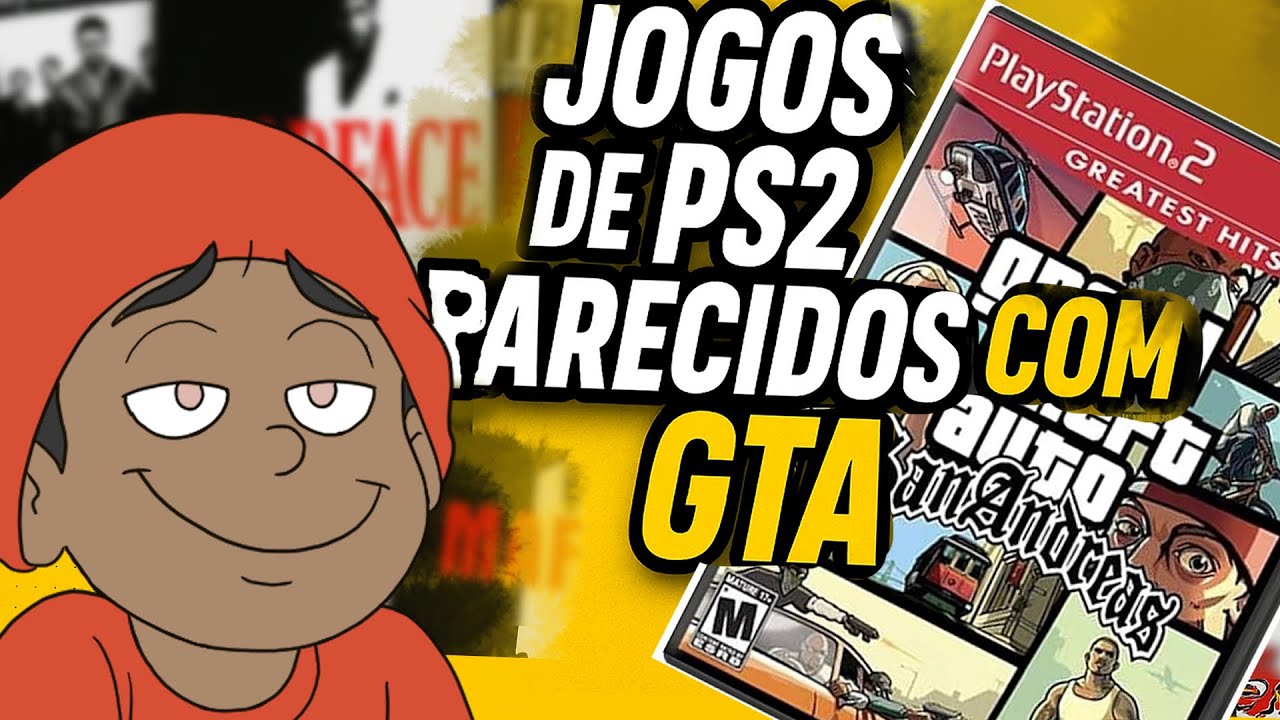 Clones de GTA para PS2 que Você Precisa Conhecer