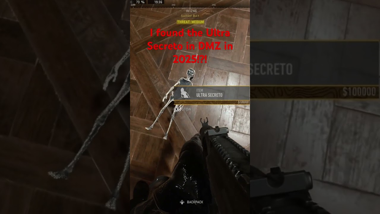 I found the Ultra Secreto in DMZ in 2025 #coddmz #callofduty #dmzpd #dmzmode #playstation #warzone