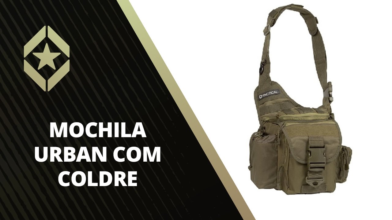 MOCHILA URBAN COM COLDRE EMBUTIDO