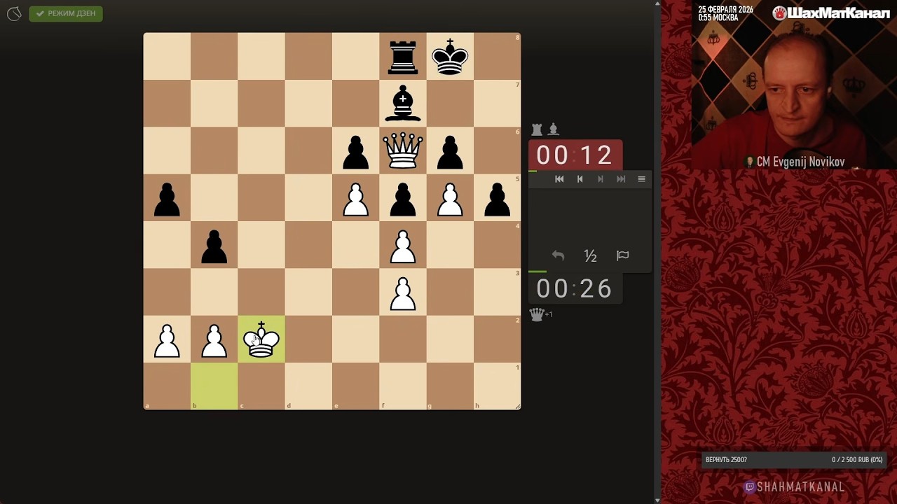 20260224 ПУТЬ к 2700 Lichess . org СТРИМ ШахМатКанал Шахматы