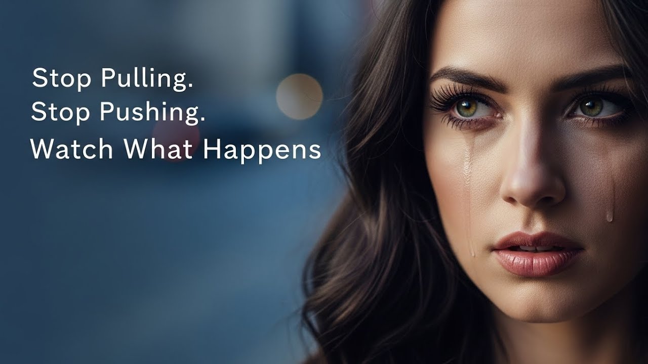 Stop Pulling  Stop Pushing  Watch What Happens  M