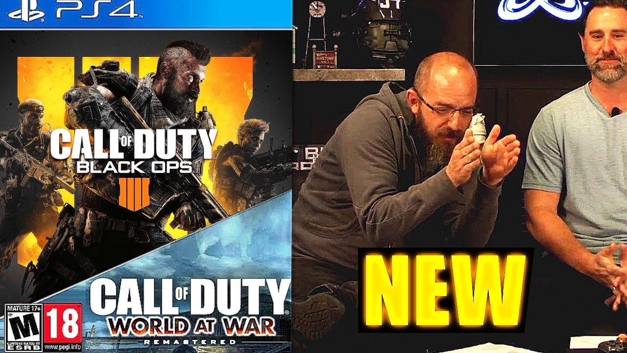 BO4 Livestream TEASED (WAW Remastered) to come with Black Ops 4? | COD BO4