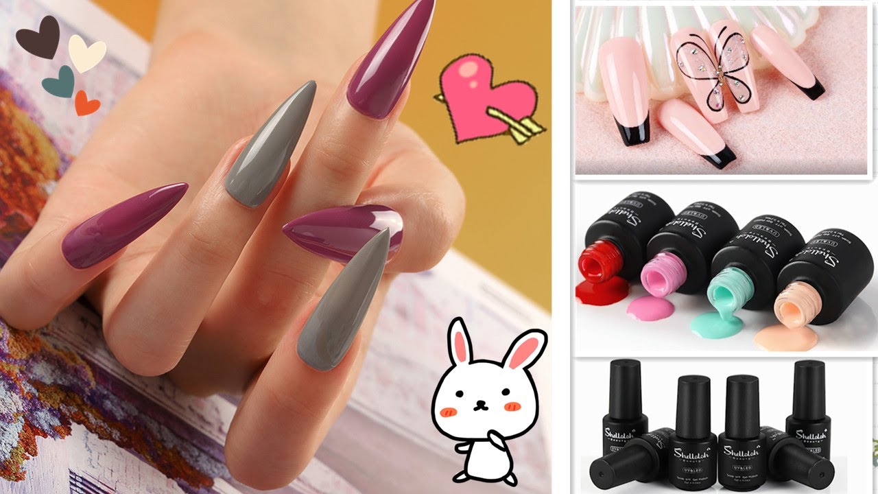 Hot Nail Gel Polish Set Details show