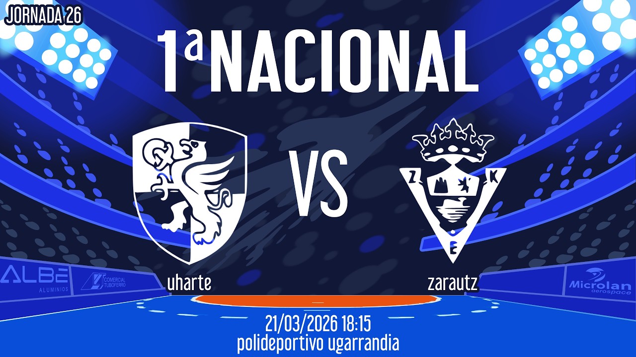 Huarte - Zarautz (1&ordf; nacional masculina 25-26)
