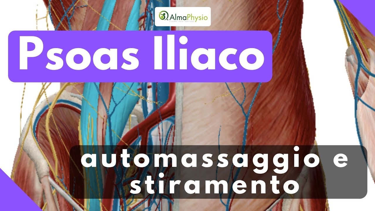 psoas iliaco: tecnica di automassaggio e stiramento