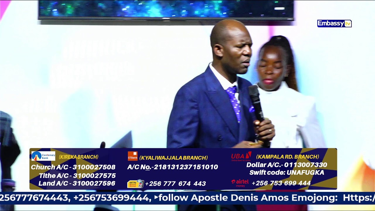 WEDNESDAY HOLY COMMUNION SERVICE ||| APOSTLE DENIS AMOS EMOJONG.