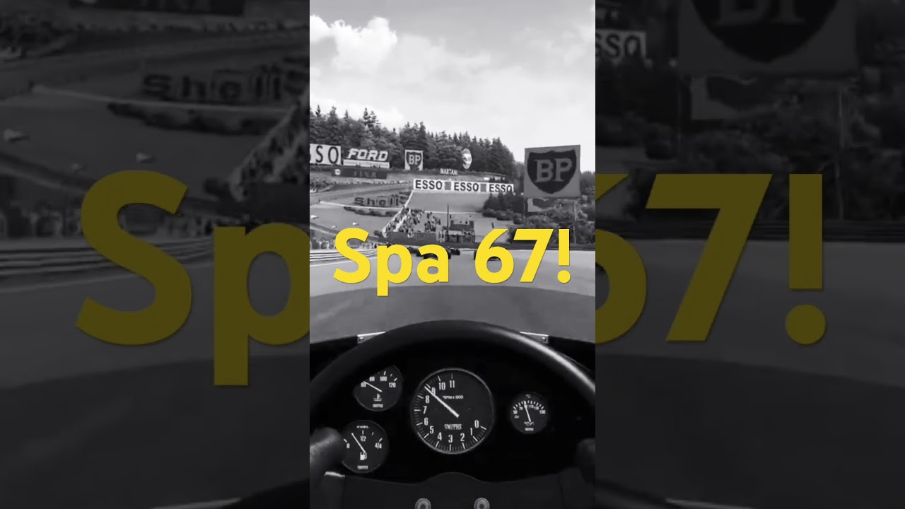 Experience The Thrilling 1967 Grand Prix Cars At Spa - You Won't Want To Miss It! #ams2 #ams