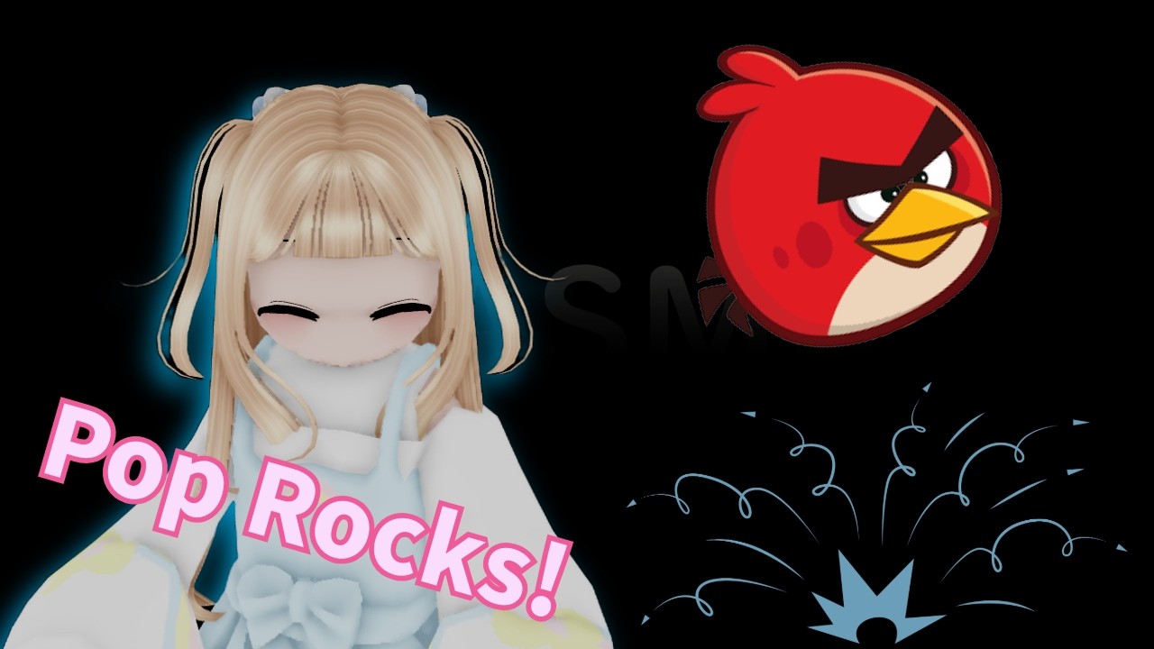 Angry Birds ASMR - Pop Rocks Mouth Sounds