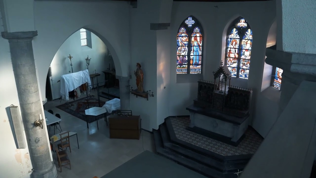 Herbestemming kerk en pastorij Baaigem (Gavere)