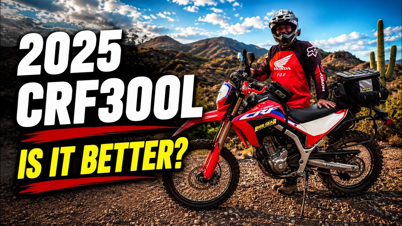 Honda CRF300L 2025: &egrave; davvero migliore? Prima prova e recensione