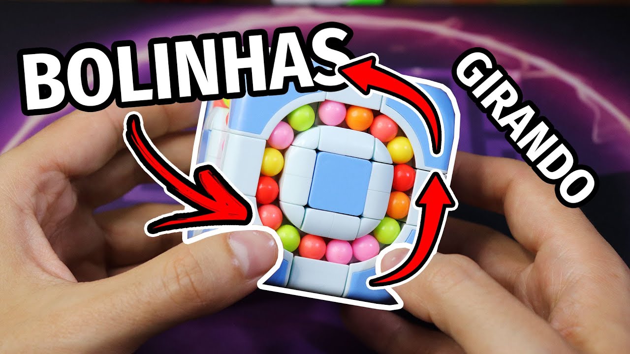 RESOLVENDO UM CUBO MÁGICO COM BOLINHAS