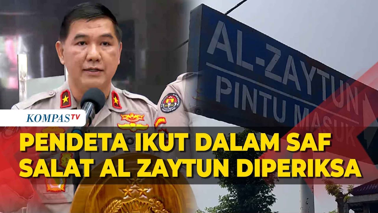 Polisi Periksa Pendeta yang Viral Ikut Dalam Saf Salat di Ponpes Al-Zaytun
