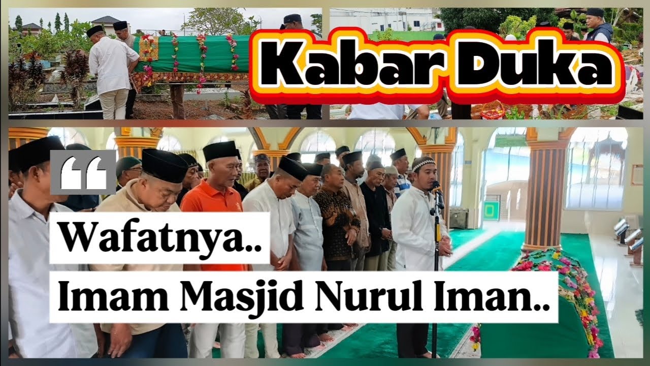 Perjalanan Terakhir: Pelepasan Jenazah Menuju Masjid dan Makam @MUHAIYAN-KepulauanRiau 