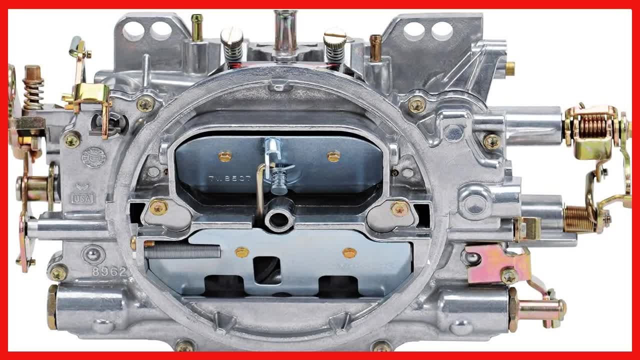 Edelbrock 1905 AVS2 Series Carburetor 650 cfm Square Flange Non-EGR