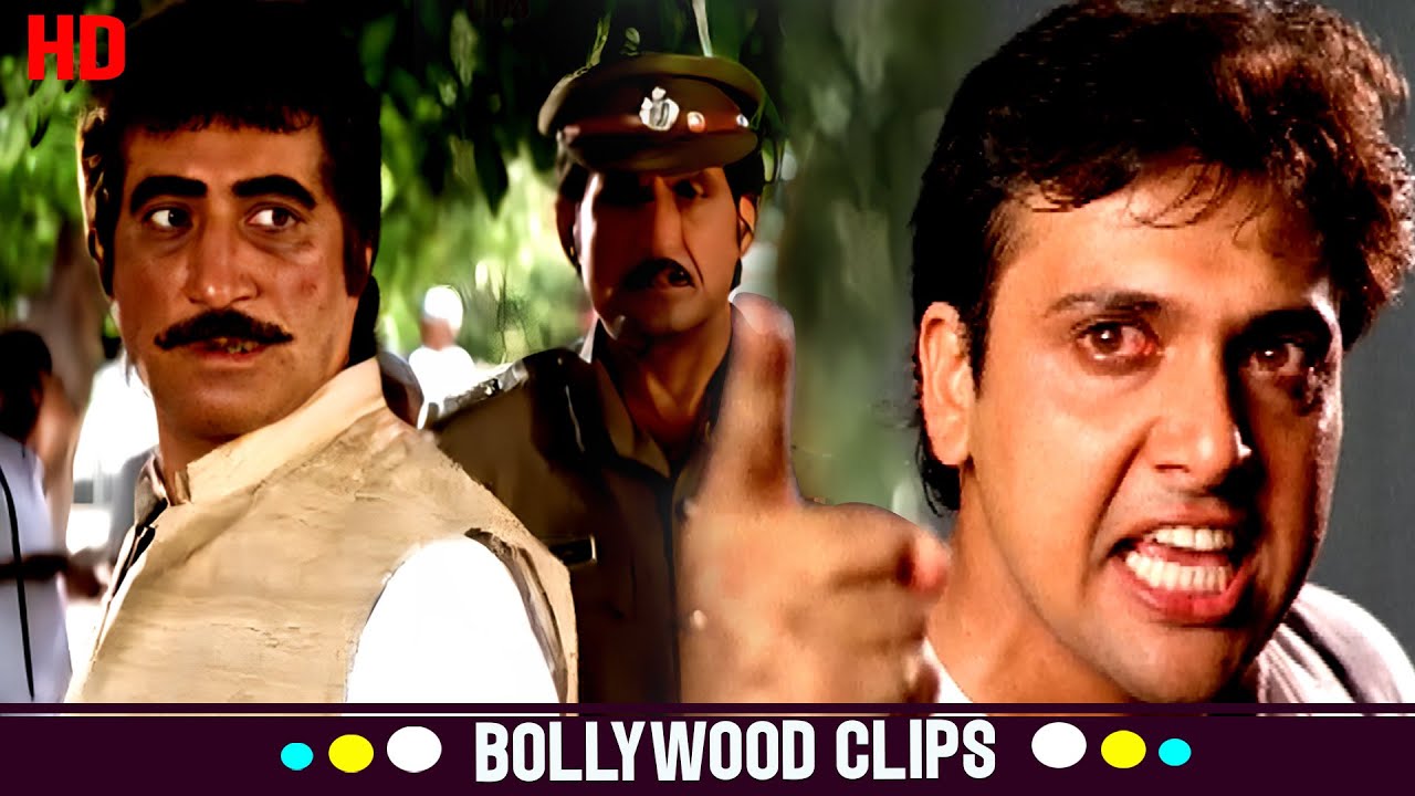 जब एक गुंड़ा मवाली मंत्री बन जाएगा, तो हमारा ऐसा ही हाल होगा | Govinda, Shakti Kapoor | Haathkadi