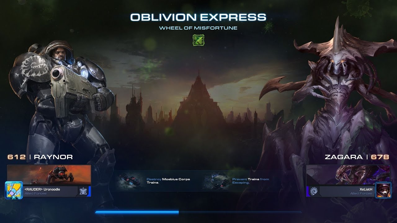 StarCraft II: Co-op Weekly Mutation 467 - Wheel of Misfortune