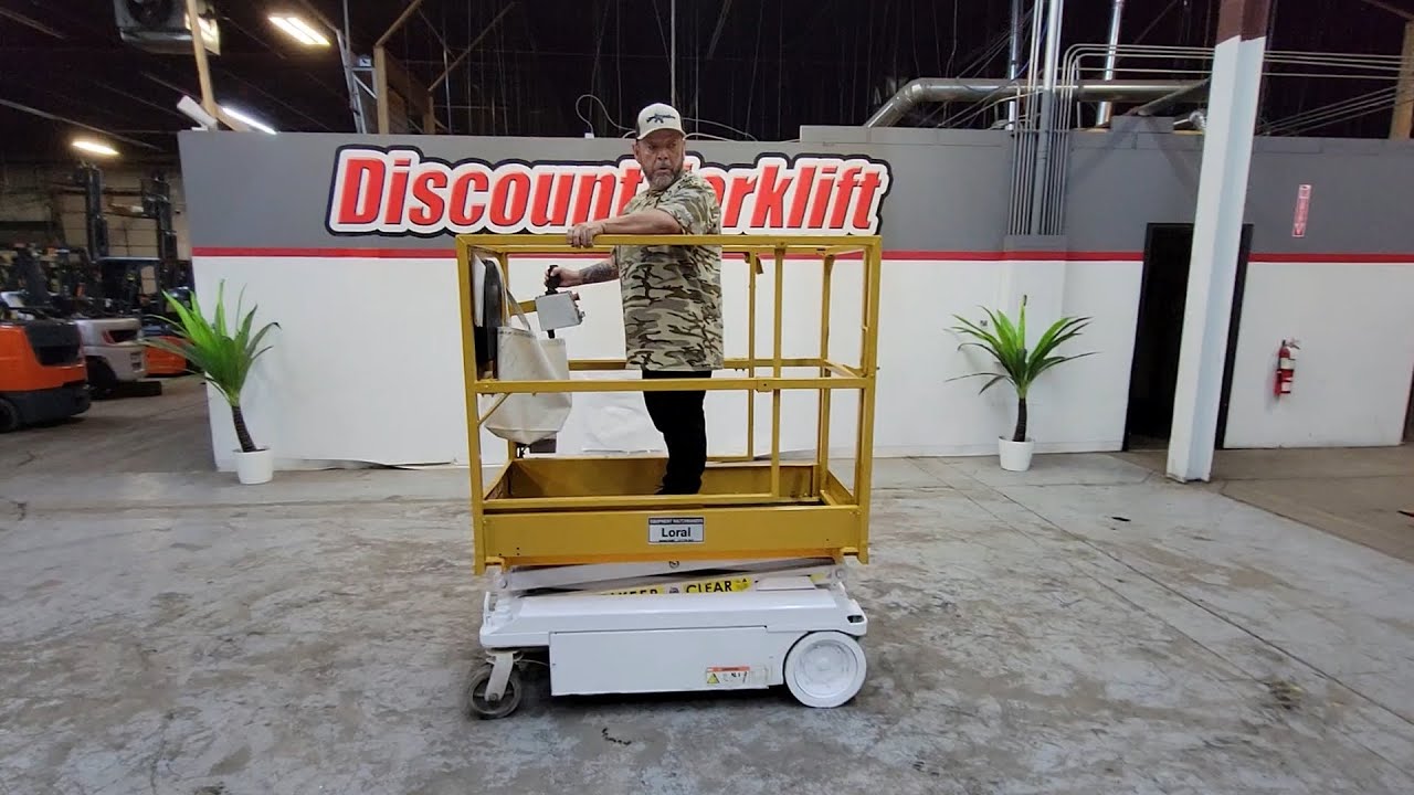 HYBRID HB-1230 550lb Electric #0183 - Scissor Lift for Sale