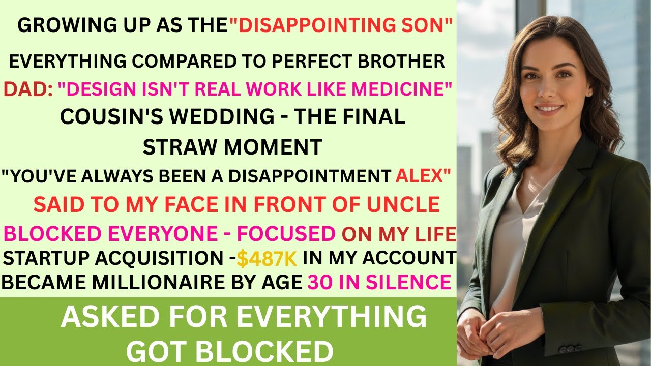 You've Always Been a Disappointment' - Then He Needed My Money