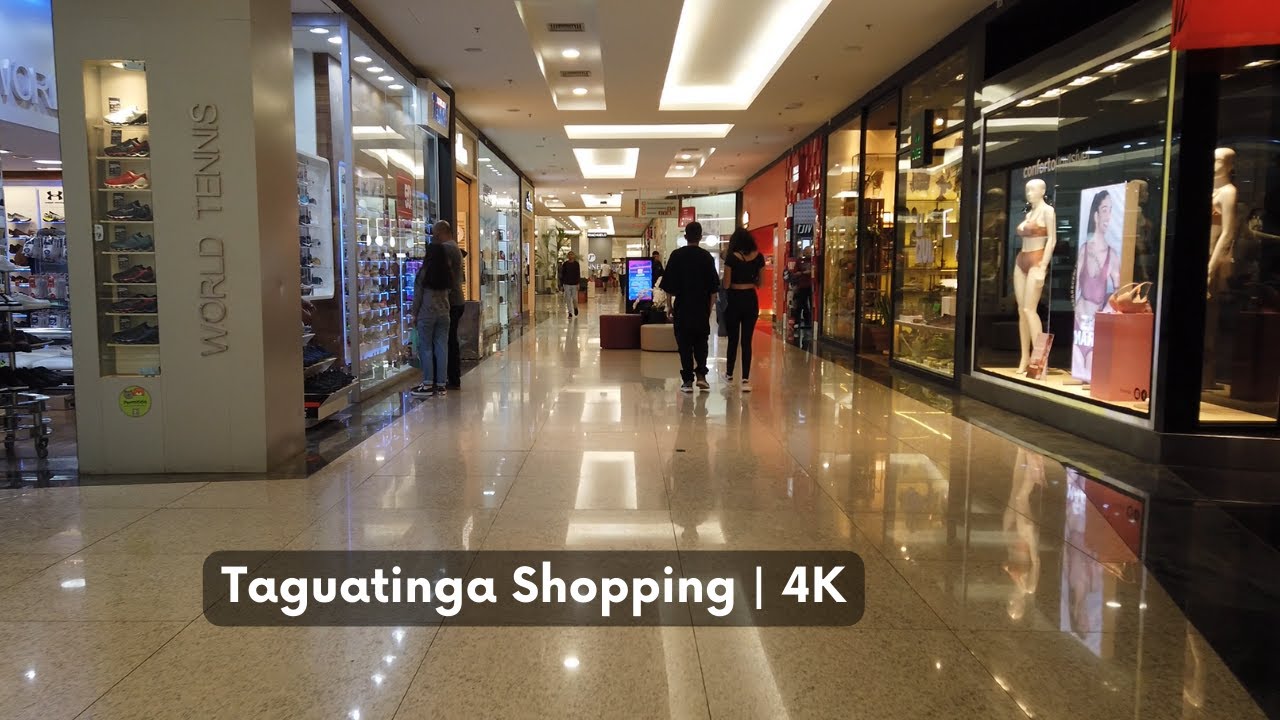 [4K] Quick ride at the mall | Taguatinga Shopping