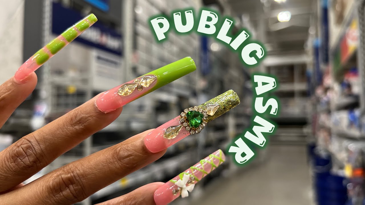 PUBLIC ASMR AT Lowe&rsquo;s | MouthSounds, Mini Mic, Lofi Camera Tapping, Tile Scratching, and More! 