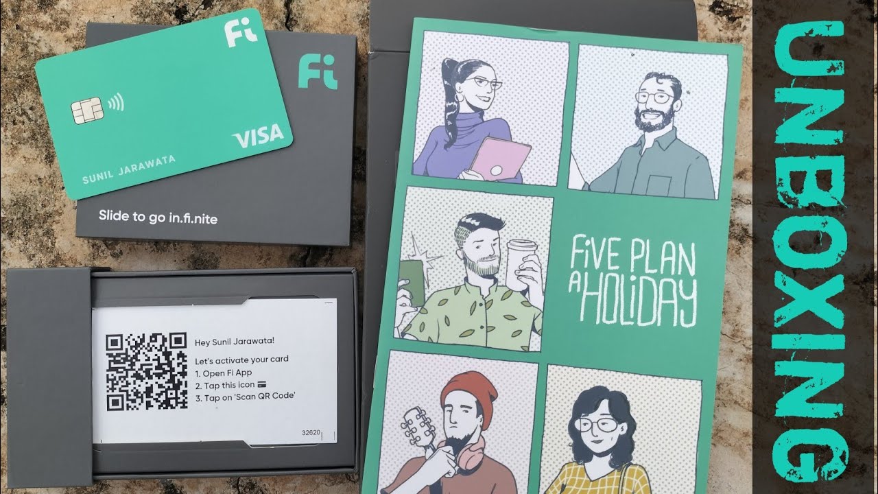 Fi money debit card unboxing - Fi Bank debit card | fi complete information | fi card activation