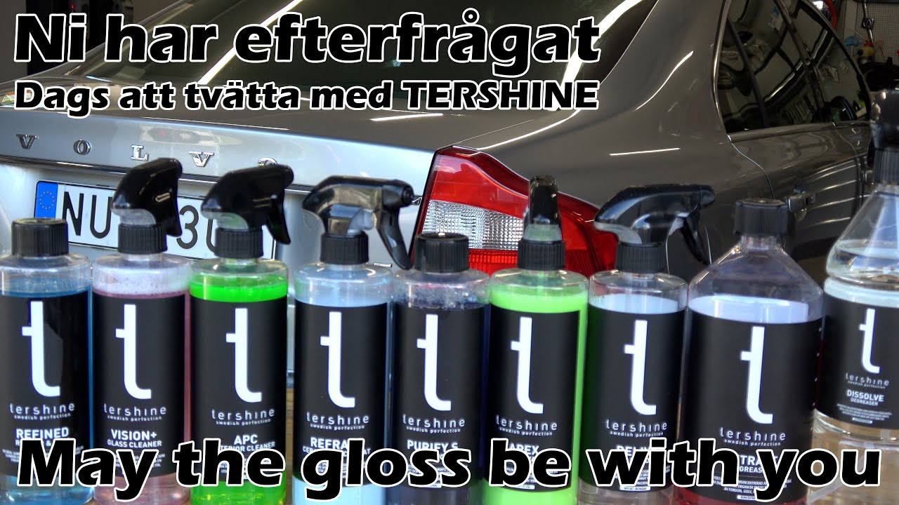 Tershine - Årets stora biltvätt