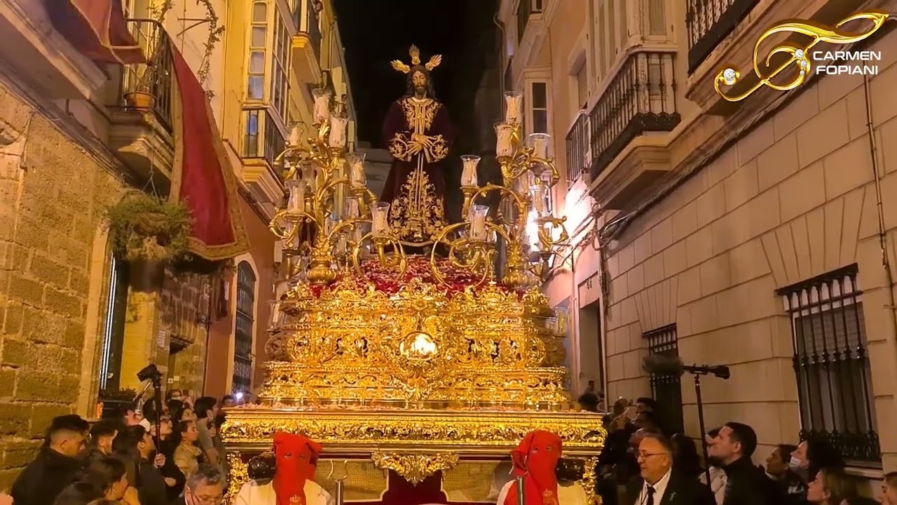 Jesus de las Penas llegada a su Templo Cadiz Domingo de Ramos 2022