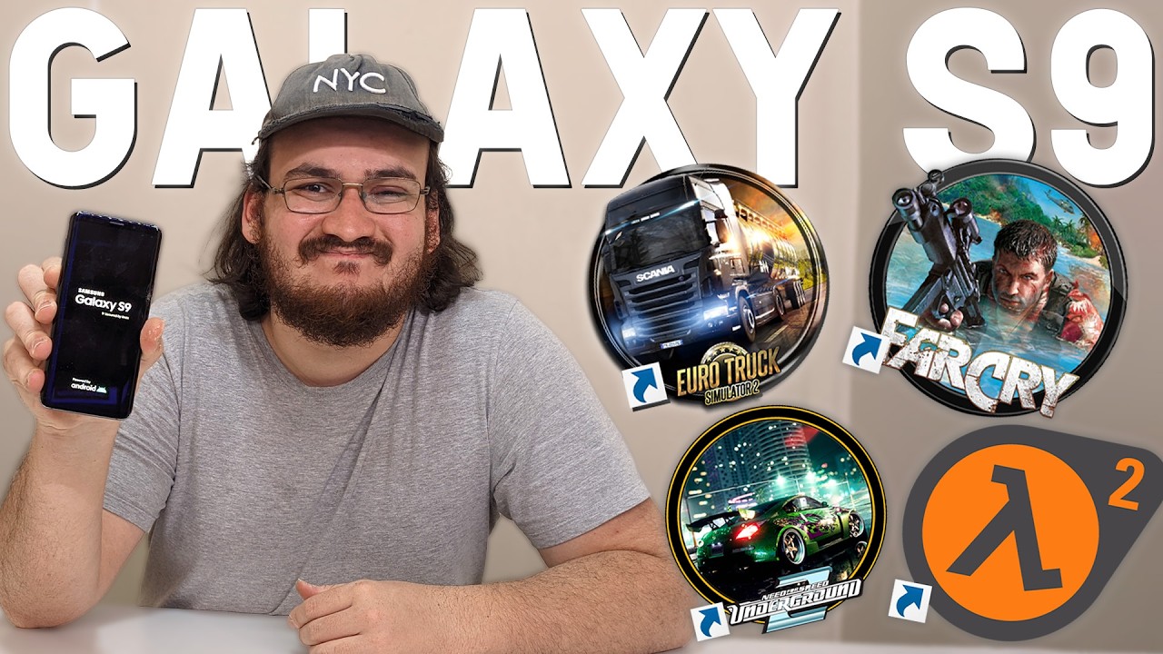 RODANDO GAMES DE PC NO GALAXY S9!