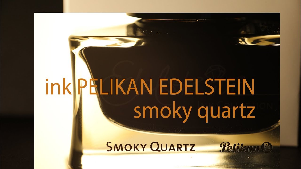 inchiostro Pelikan Edelstein smoky Quartz recensione - link test review