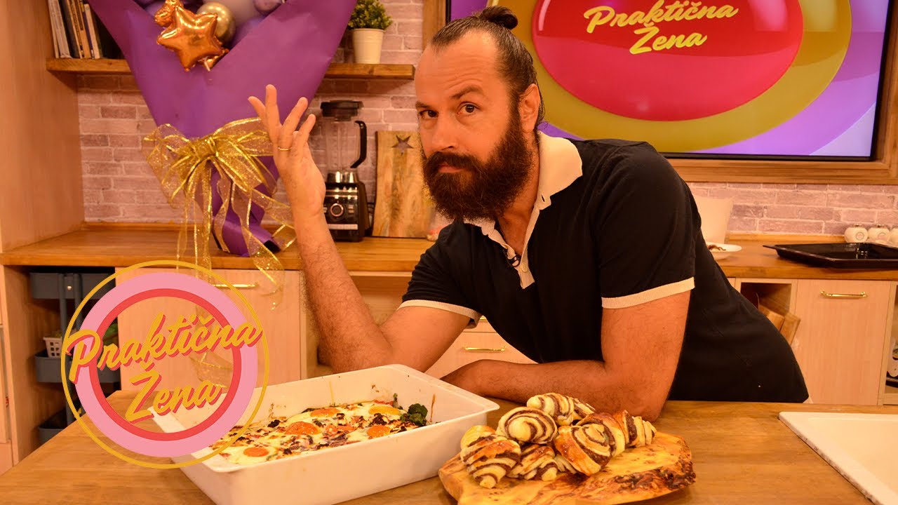 Praktična žena – Dušan Kaličanin: 1. Mediteranska jaja 2. Burgija kiflice