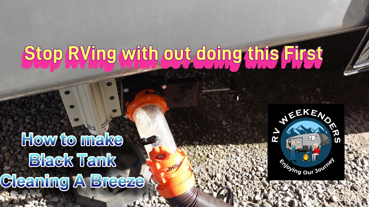 Cleaning BLACK TANKS Like a PRO in 2025!
