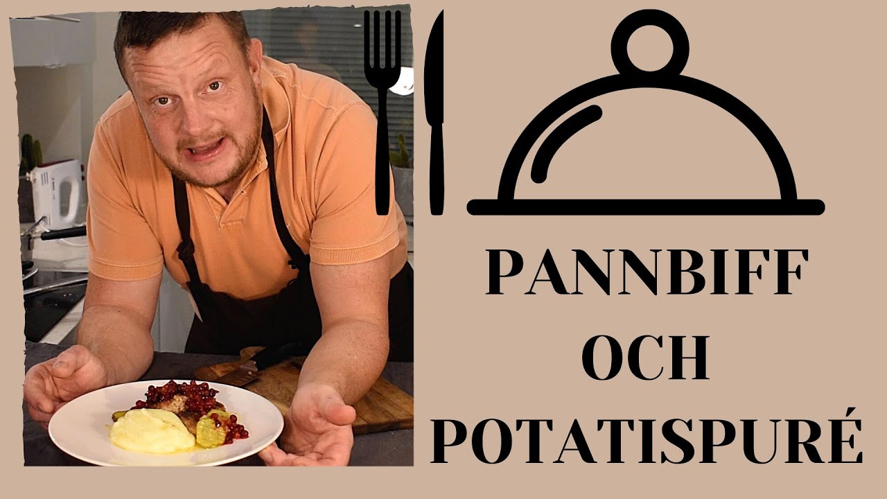MICKES ENKLA VARDAGSMAT - De godaste pannbiffarna med potatispuré!