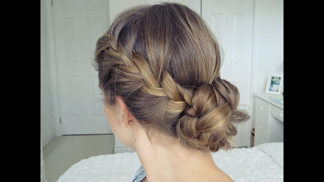 Bohemian Braid Updo | Hair Tutorial - Simple & Easy