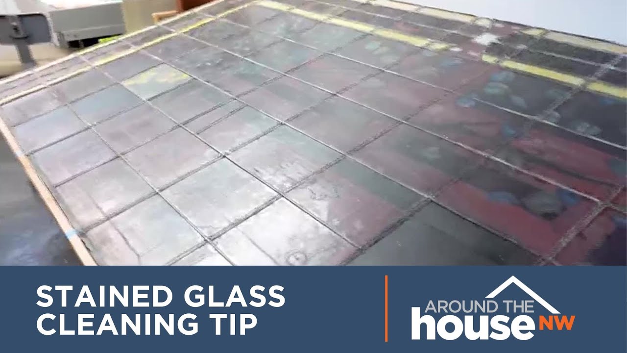 Quick Tip: Avoid this when cleaning stained glass windows