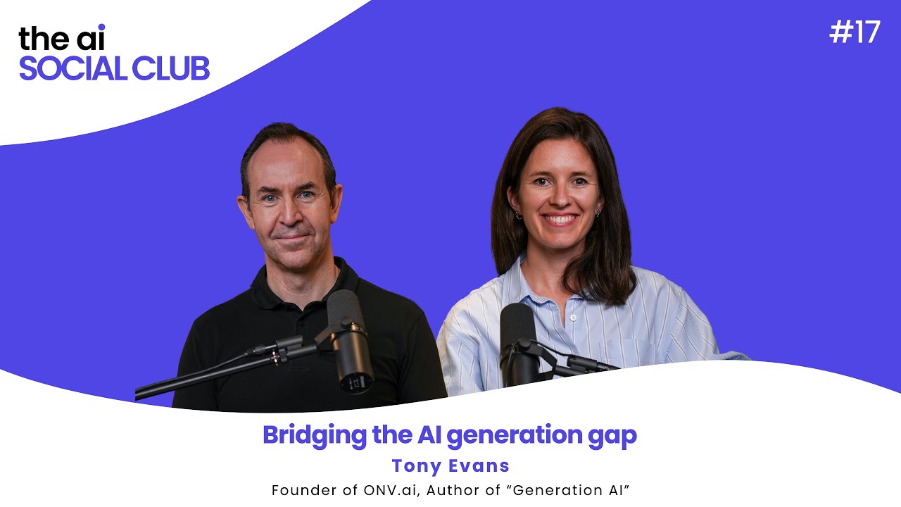 #17 Bridging the AI generation gap - Tony Evans - Author of Generation AI