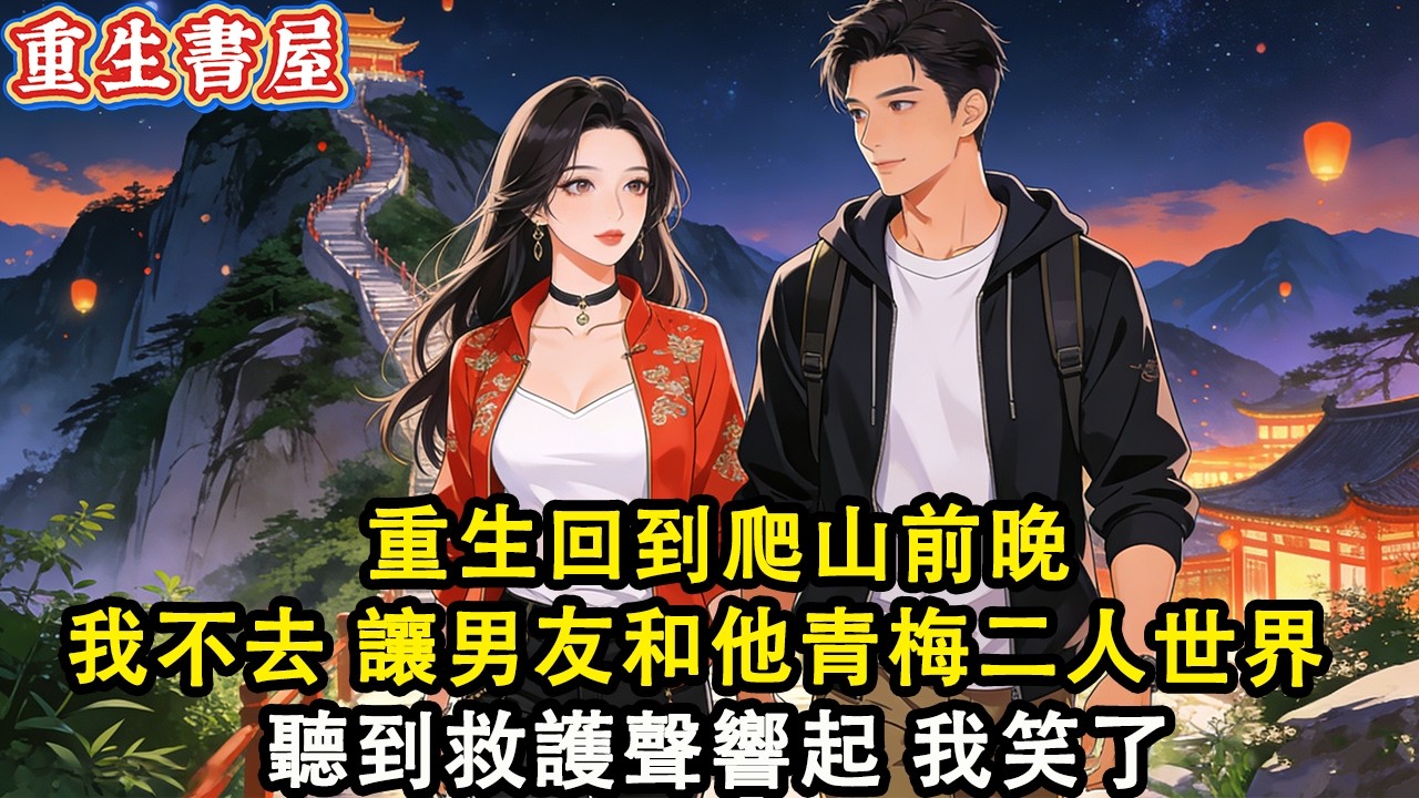 【重生爽文】重生回到爬山前晚 這次我不去 讓男友和他青梅二人世界 聽到救護聲響起 我笑了#小說 #重生 #爽文#動漫#故事