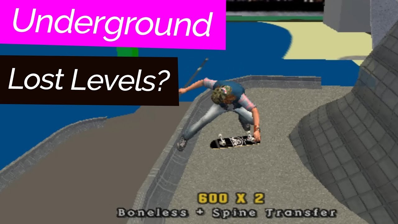 Скрытые уровни в Tony Hawk's Underground! Геймплей бета-версии.
